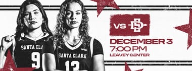 Santa Clara Women's Basketball vs San Diego State