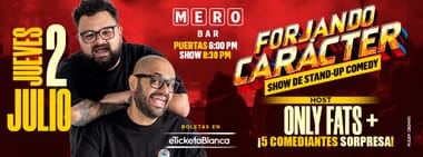 FORJANDO CARACTER: SHOW DE STAND-UP COMEDY
