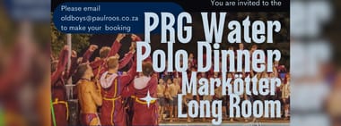 PRG Water Polo Dinner