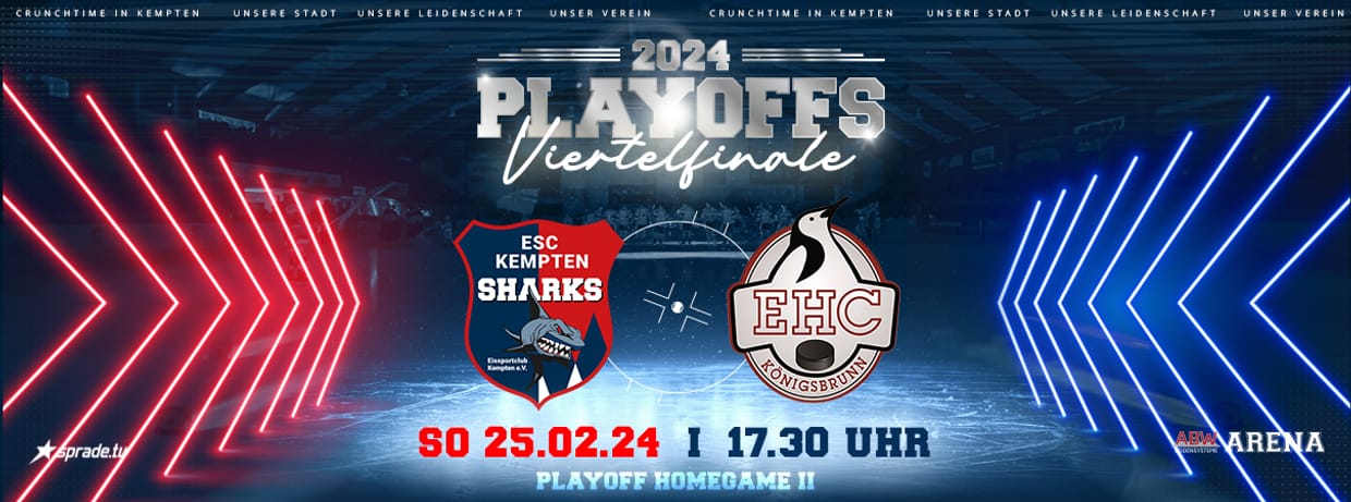 PLAYOFF HOMEGAME ll vs. EHC KÖNIGSBRUNN