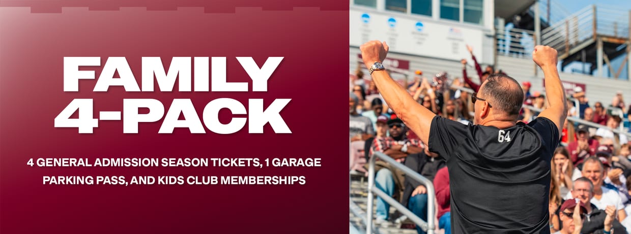 Fordham Football Family-4-Pack