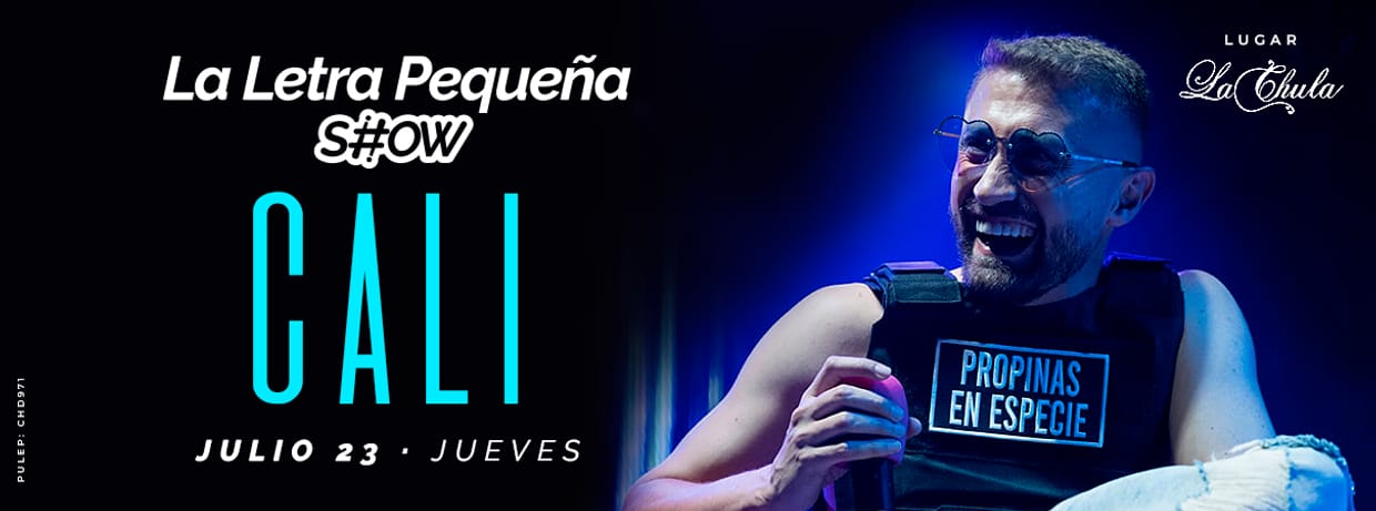LA LETRA PEQUEÑA SHOW (EN CALI)