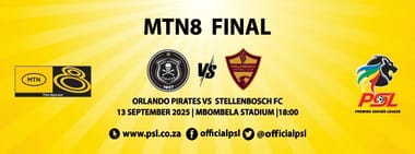 Orlando Pirates vs Stellenbosch FC (MTN8 Final)
