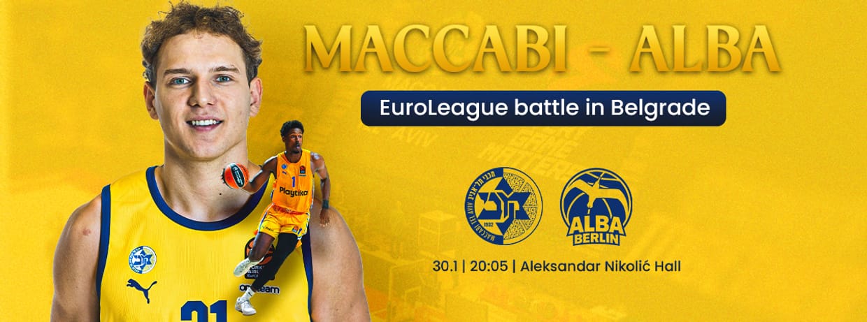 Maccabi Playtika Tel Aviv - Alba Berlin