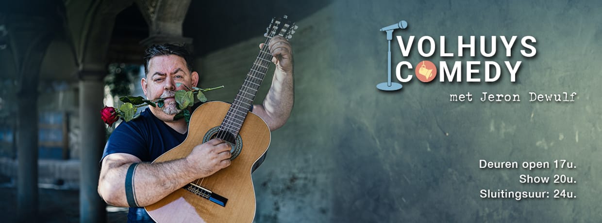 Volhuys Comedy met Jeron Dewulf 