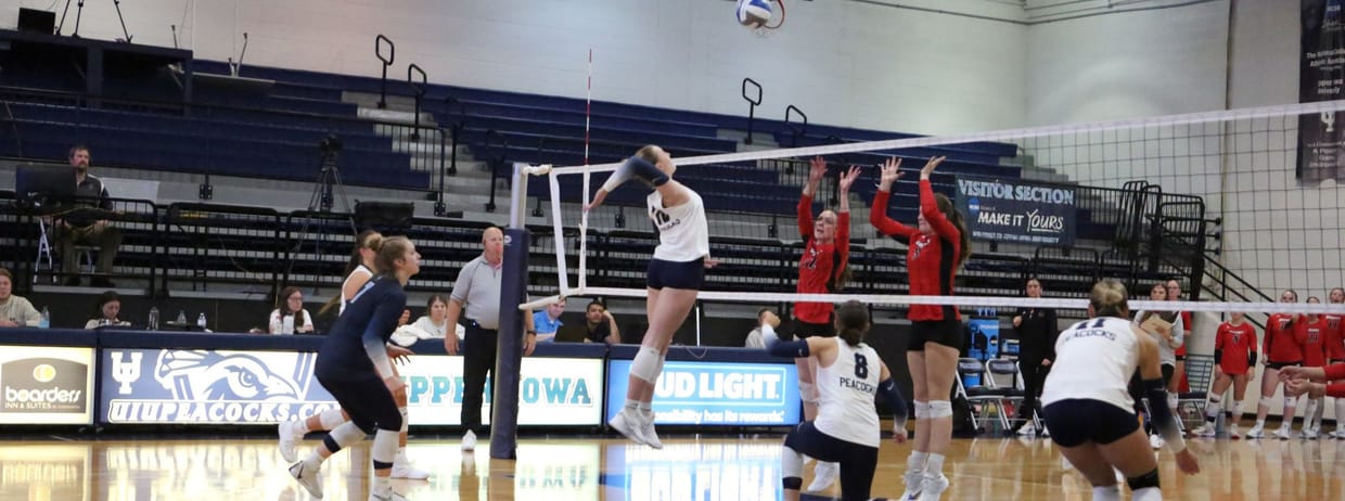 Upper Iowa vs. Clarke (Volleyball)