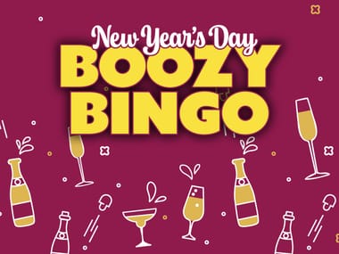 CW New Years Day Boozy Bingo!