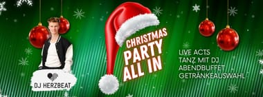 Christmas Party All In mit DJ Herzbeat
