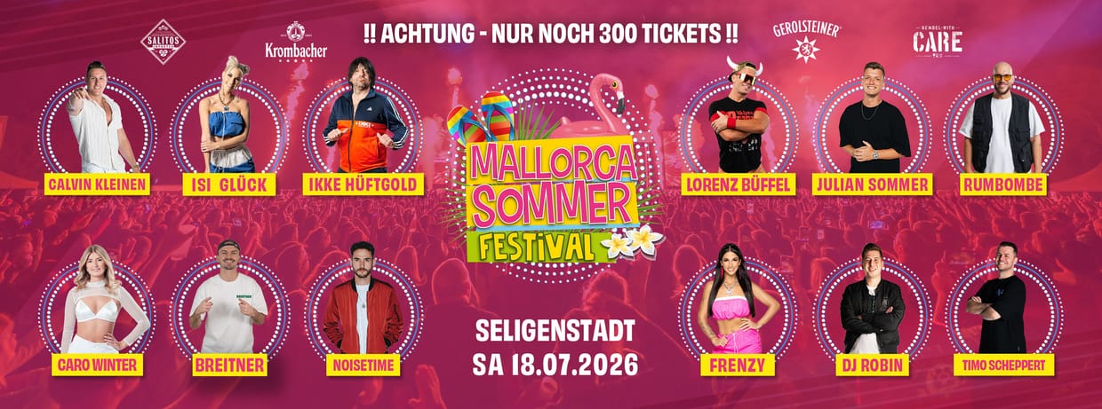 Mallorca Sommer Festival Seligenstadt 2026