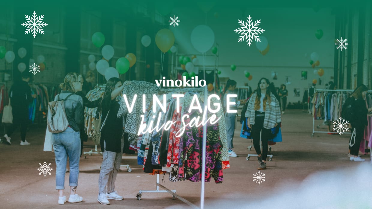 Vinokilo Vintage Kilo Sale • Stockholm
