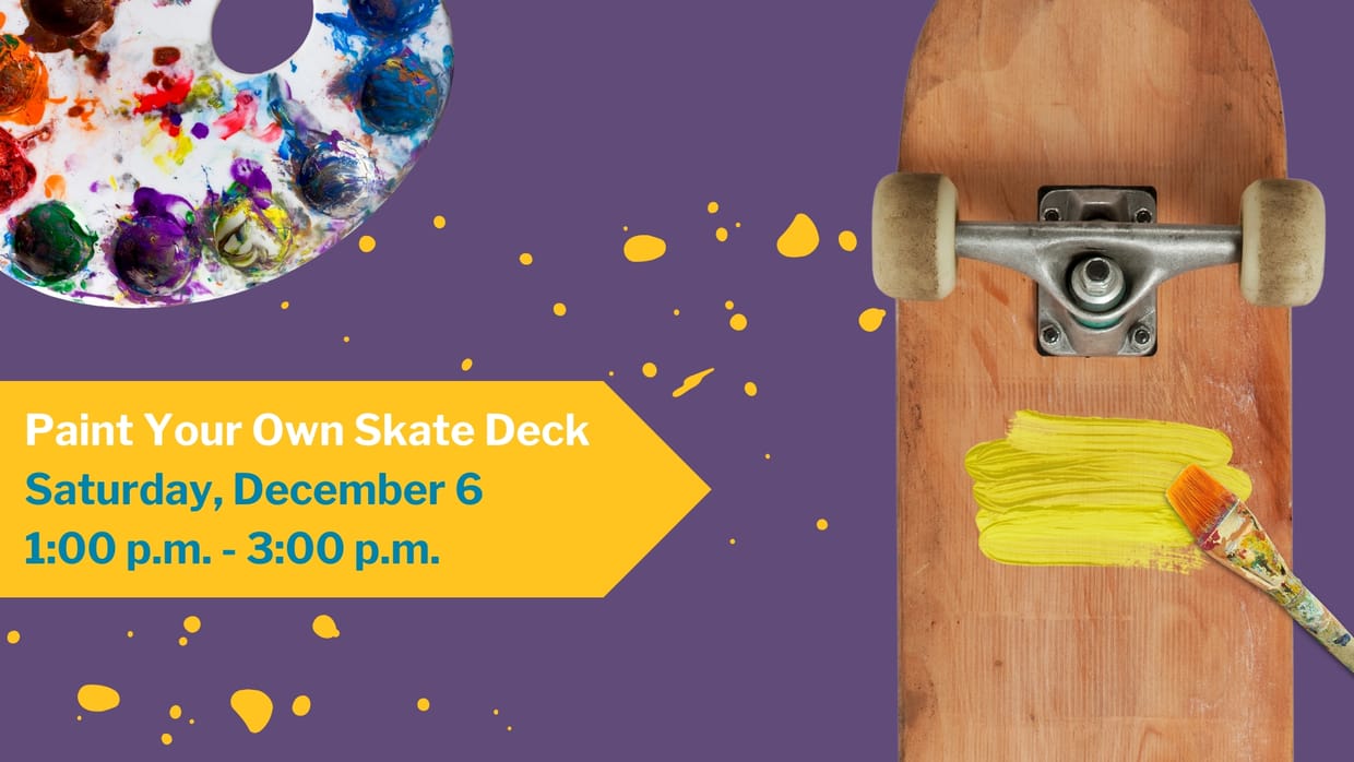 Paint Your Own Skate Deck