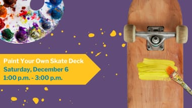 Paint Your Own Skate Deck