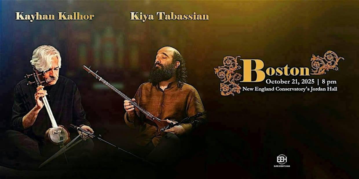 Iranian Students Association: Kayhan Kalhor & Kiya Tabassian - A Night of Classic Persian Music (Grads Only)
