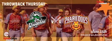 June 25th - Baton Rouge Rougarou vs. Abilene Flying Bison