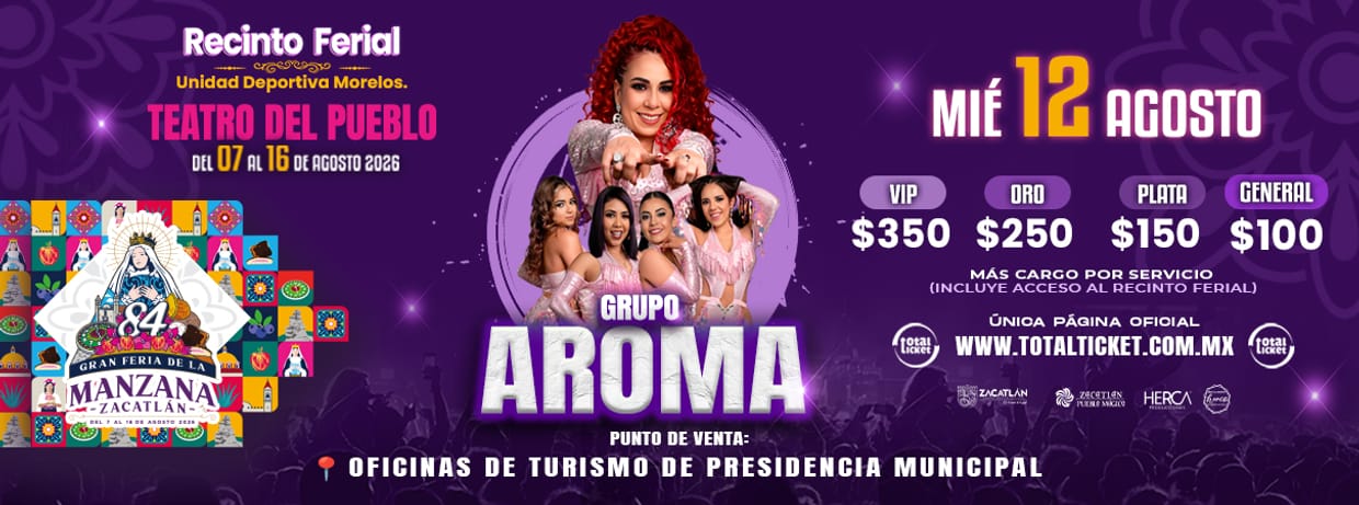 GRUPO AROMA 12/08/2026