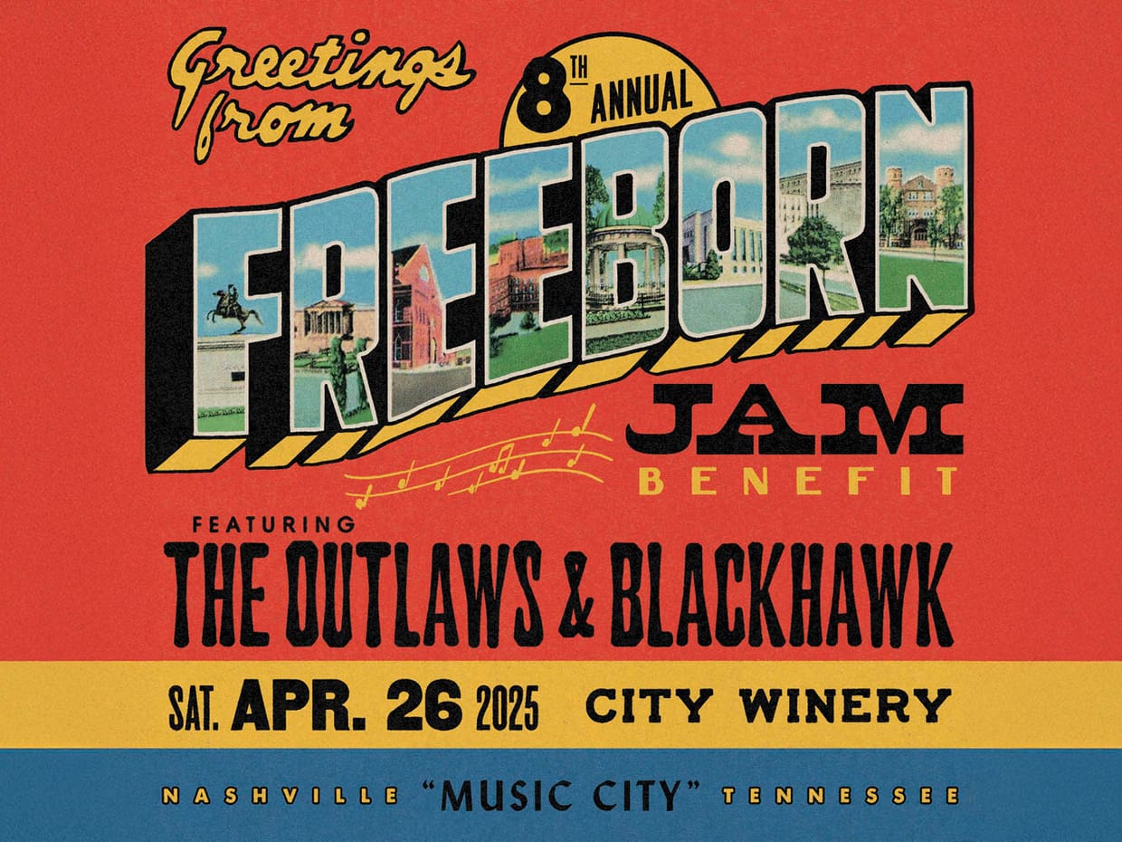 8th Annual Freeborn Jam Benefit feat. the Outlaws & Blackhawk