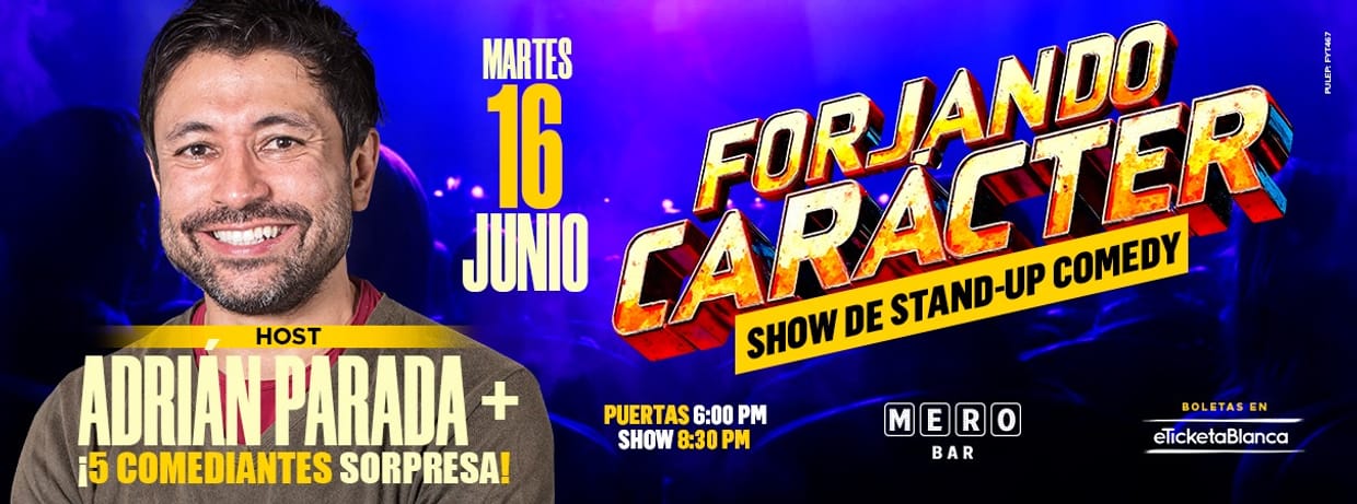 FORJANDO CARACTER: SHOW DE STAND-UP COMEDY