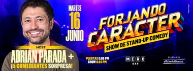 FORJANDO CARACTER: SHOW DE STAND-UP COMEDY