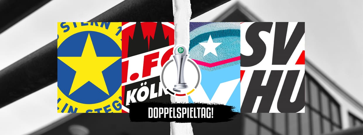 SFC Stern vs. 1. FC Köln und FC Viktoria Berlin vs. SV Henstedt-Ulzburg e.V