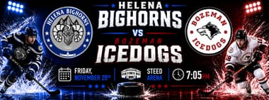 Helena Bighorns vs Bozeman Icedogs