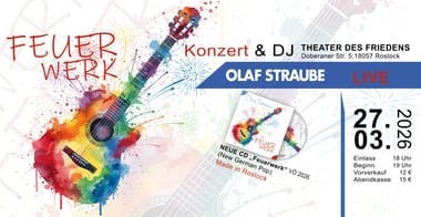 Olaf Straube live | Party zum Musikalbum "Feuerwerk"