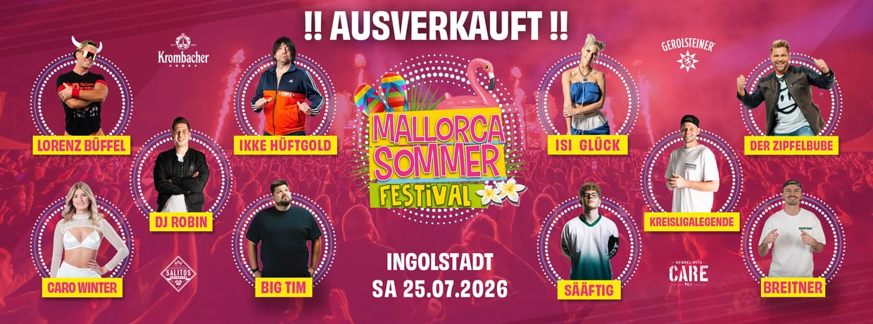 Mallorca Sommer Festival Ingolstadt 2026