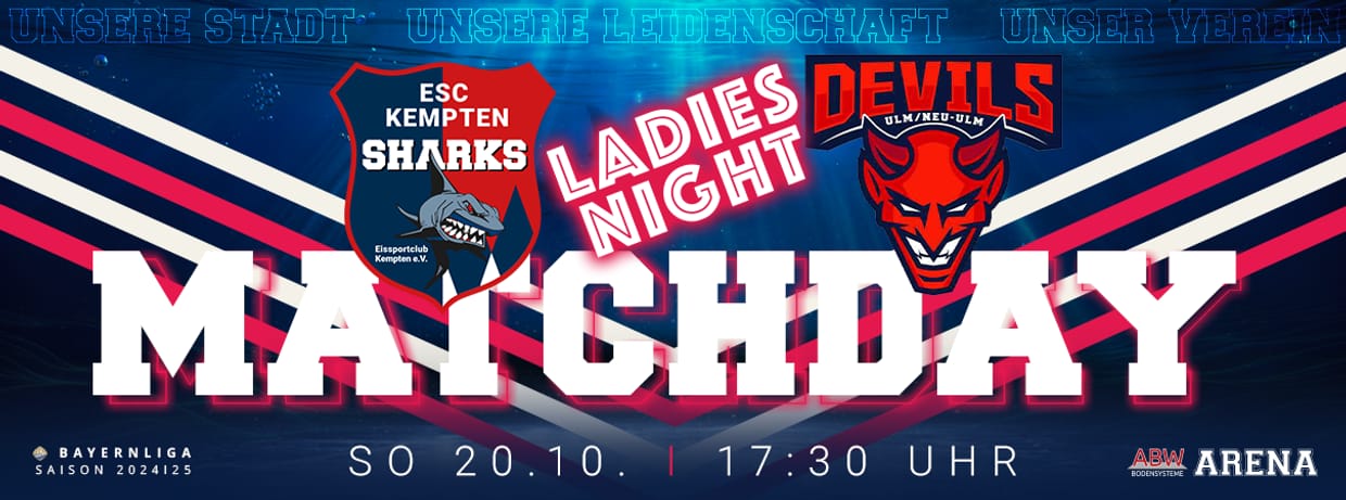 LADIES NIGHT vs. VfE Ulm/Neu-Ulm "Devils"