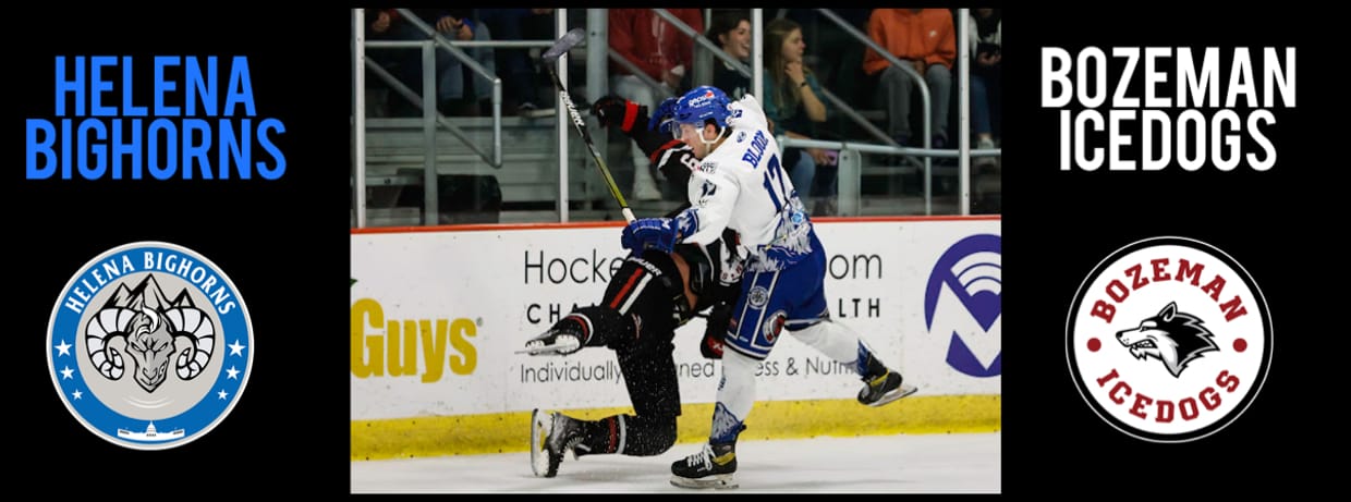Helena Bighorns vs Bozeman Icedogs