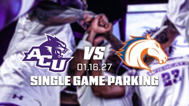 ACU MBB vs UTA Single Game Parking   