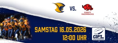 GFL Juniors Süd - U20 Gameday 2 - Fursty Razorbacks