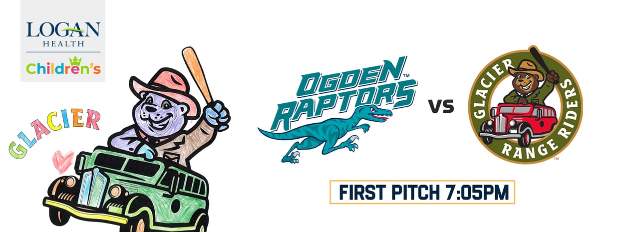Game #34 Glacier Range Riders vs Ogden Raptors - 7:05 pm