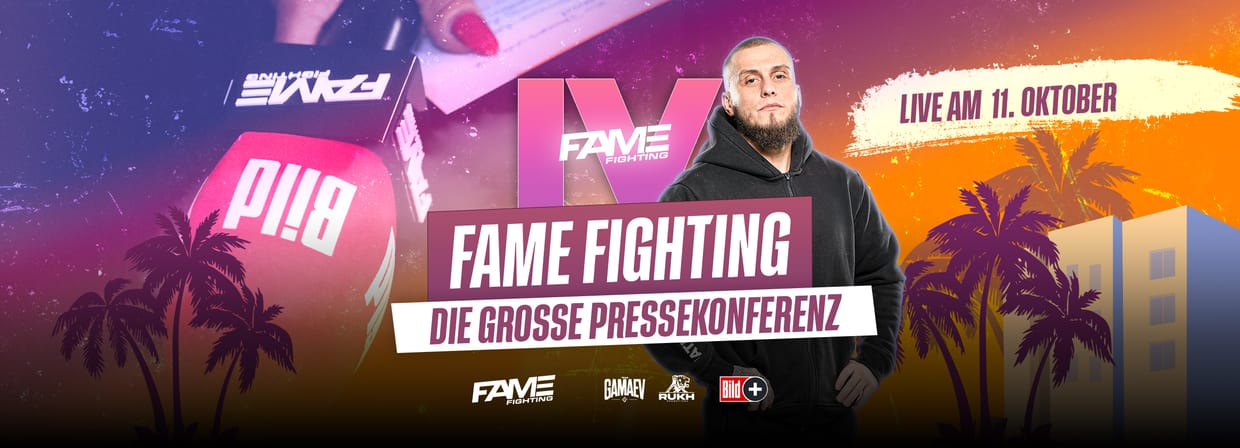 FAME FIGHTING 4 – PRESSEKONFERENZ