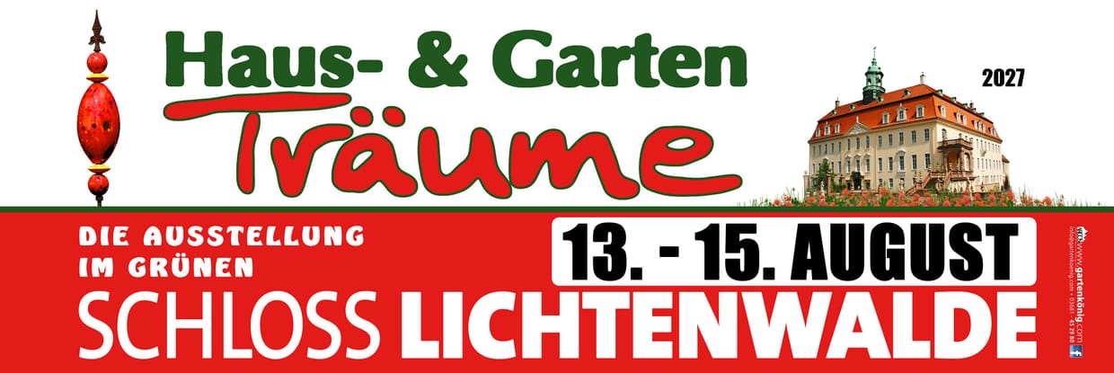 Haus & Garten Träume Schlosspark Lichtenwalde