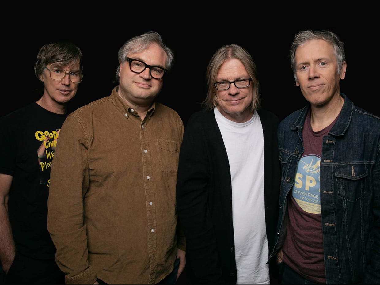 Trans-Canada Highwaymen with Moe Berg (TPOH), Chris Murphy (Sloan), Craig Northey (Odds) and Steven Page (Ex-BNL)