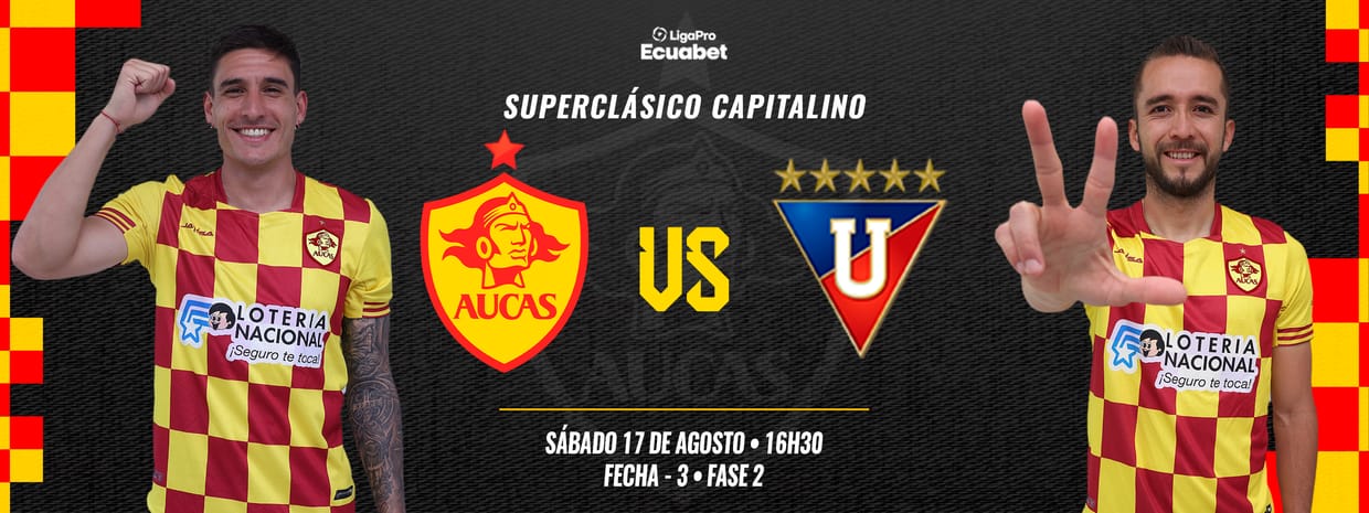 HINCHADA VISITANTE SD Aucas vs Liga Deportiva Universitaria