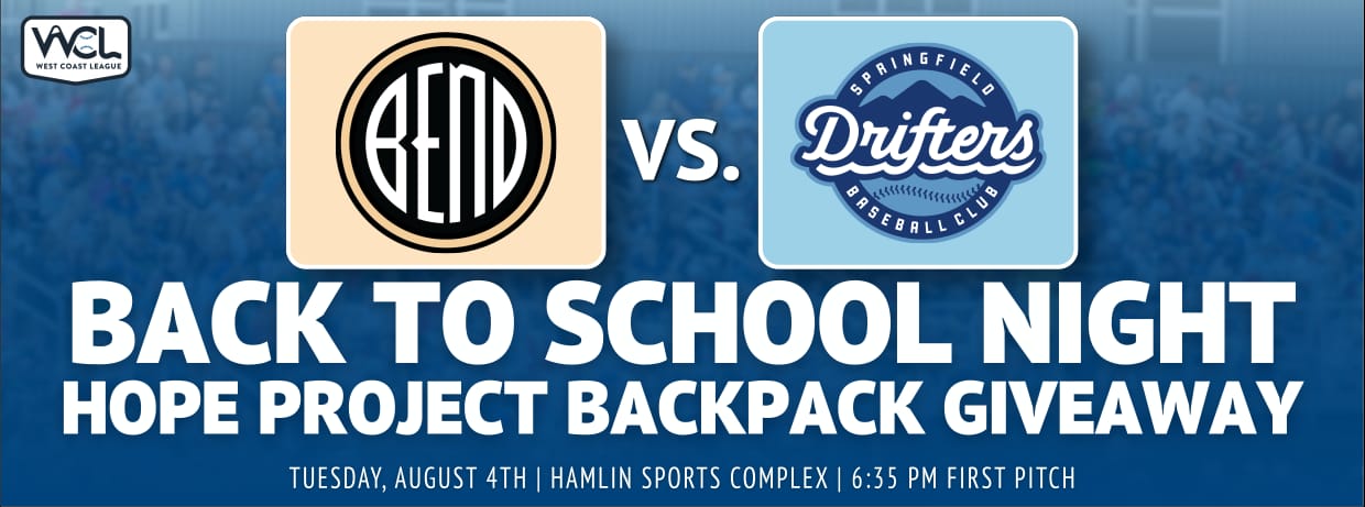 Springfield Drifters vs. Bend Elks