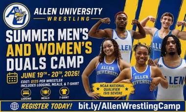 Allen University Wrestling Camp New Date