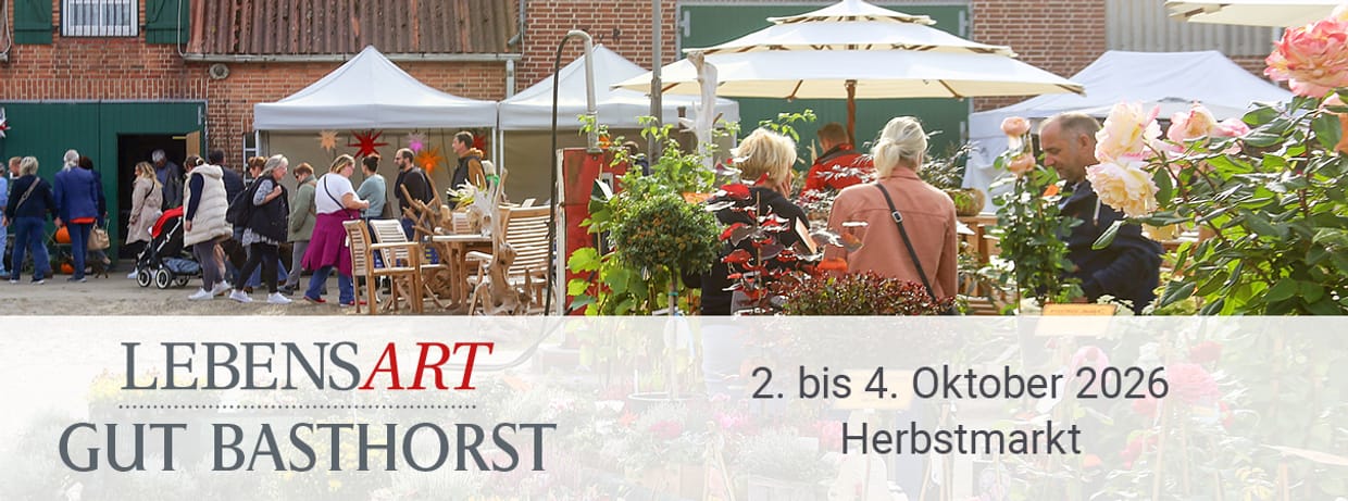 LebensArt Herbstmarkt - Gut Basthorst 