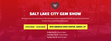 2025 Salt Lake City Mineral, Fossil, Gem, and Jewelry Show