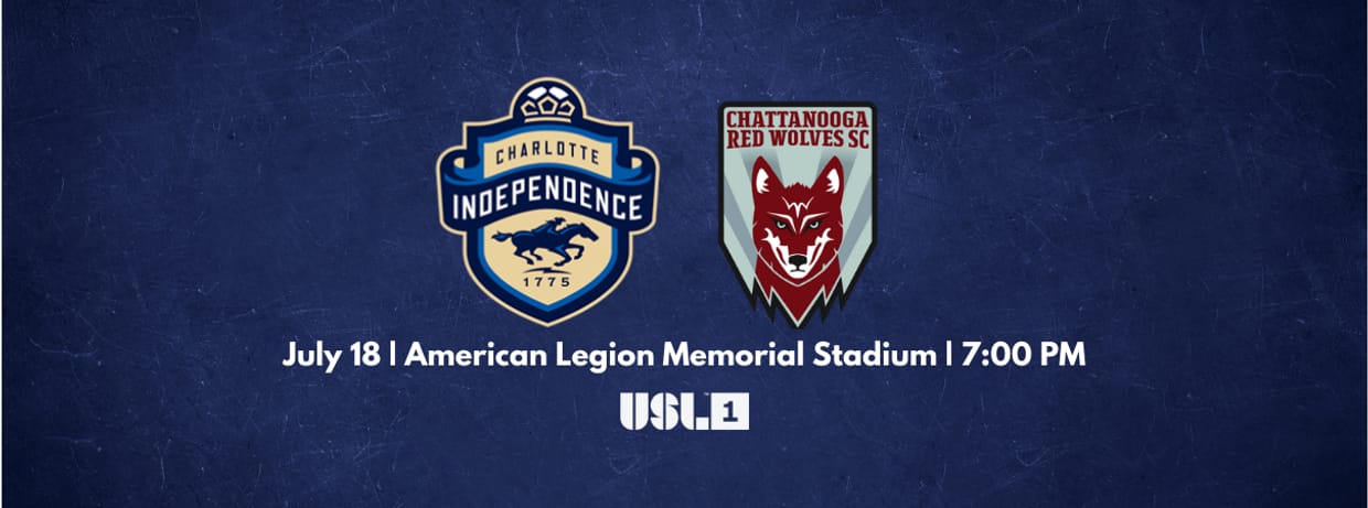 Charlotte Independence vs. Chattanooga Red Wolves SC
