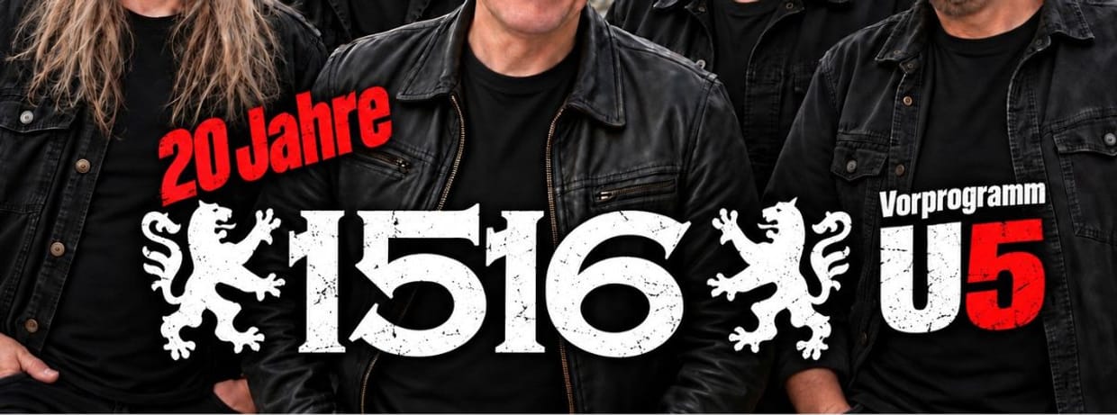 20 Jahre 1516 – Rock pur. Kein Verfallsdatum.