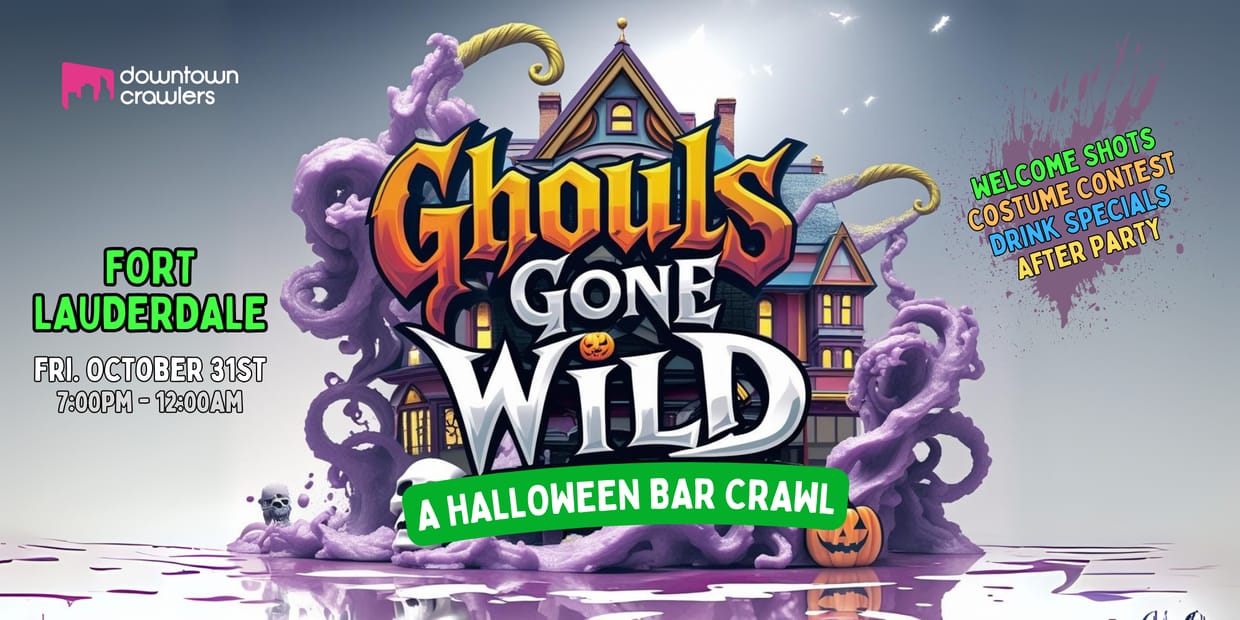 Halloween Bar Crawl 10/31- Fort Lauderdale 