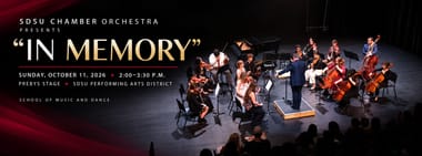 SDSU Chamber Orchestra Presents "In Memory"