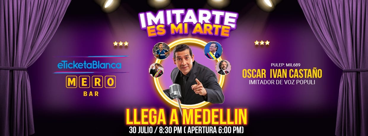 OSCAR IVÁN CASTAÑO - IMITARTE ES MI ARTE (EN MERO BAR)