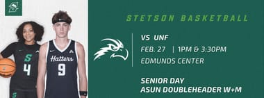 Stetson Basketball vs North Florida (DH)