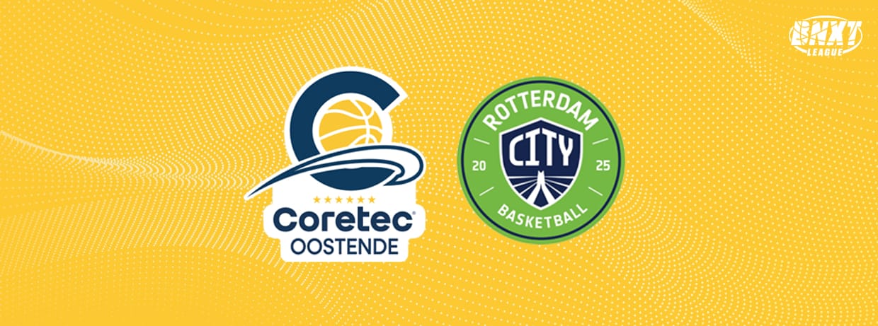 Coretec Oostende - Rotterdam City Basketball