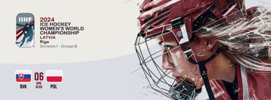 IIHF Pasaules čempionāts hokejā sievietēm: Slovākija - Polija