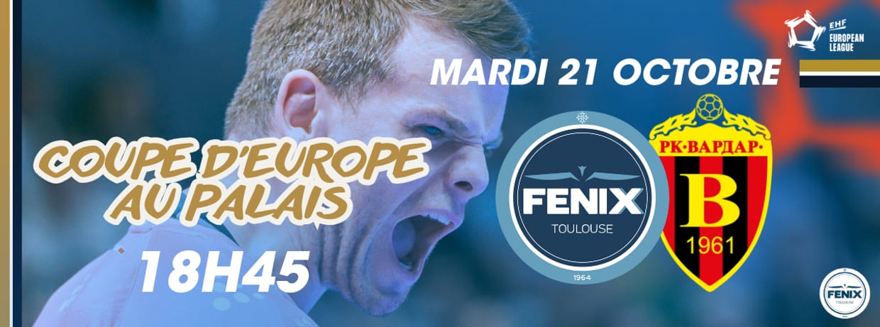 EHF - FENIX Vs VARDAR SKOPJE