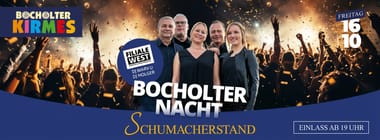 Bocholter Kirmes - Schumacherstand Freitag - 16.10.2026