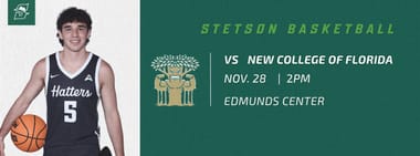 Stetson Men's Basketball vs New College of Florida